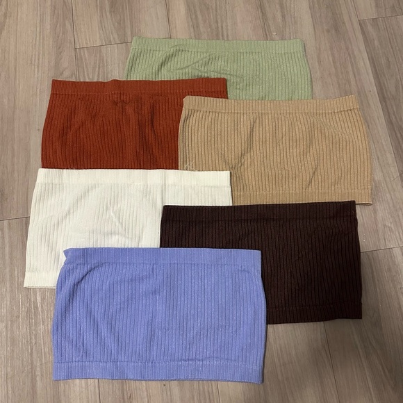 Tops - Bandeau Set(6)- Size L